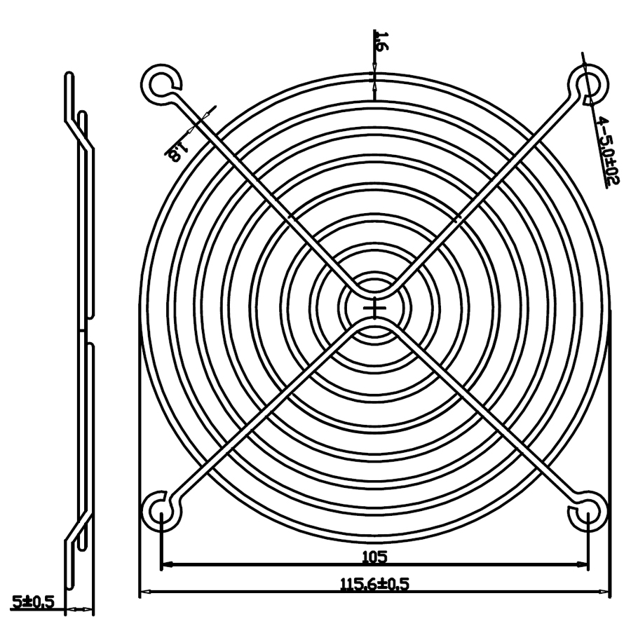 120mm fan grill custom 120mm fan grill custom