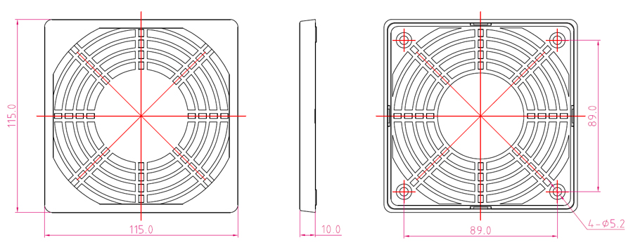 plastic fan cover plastic fan cover