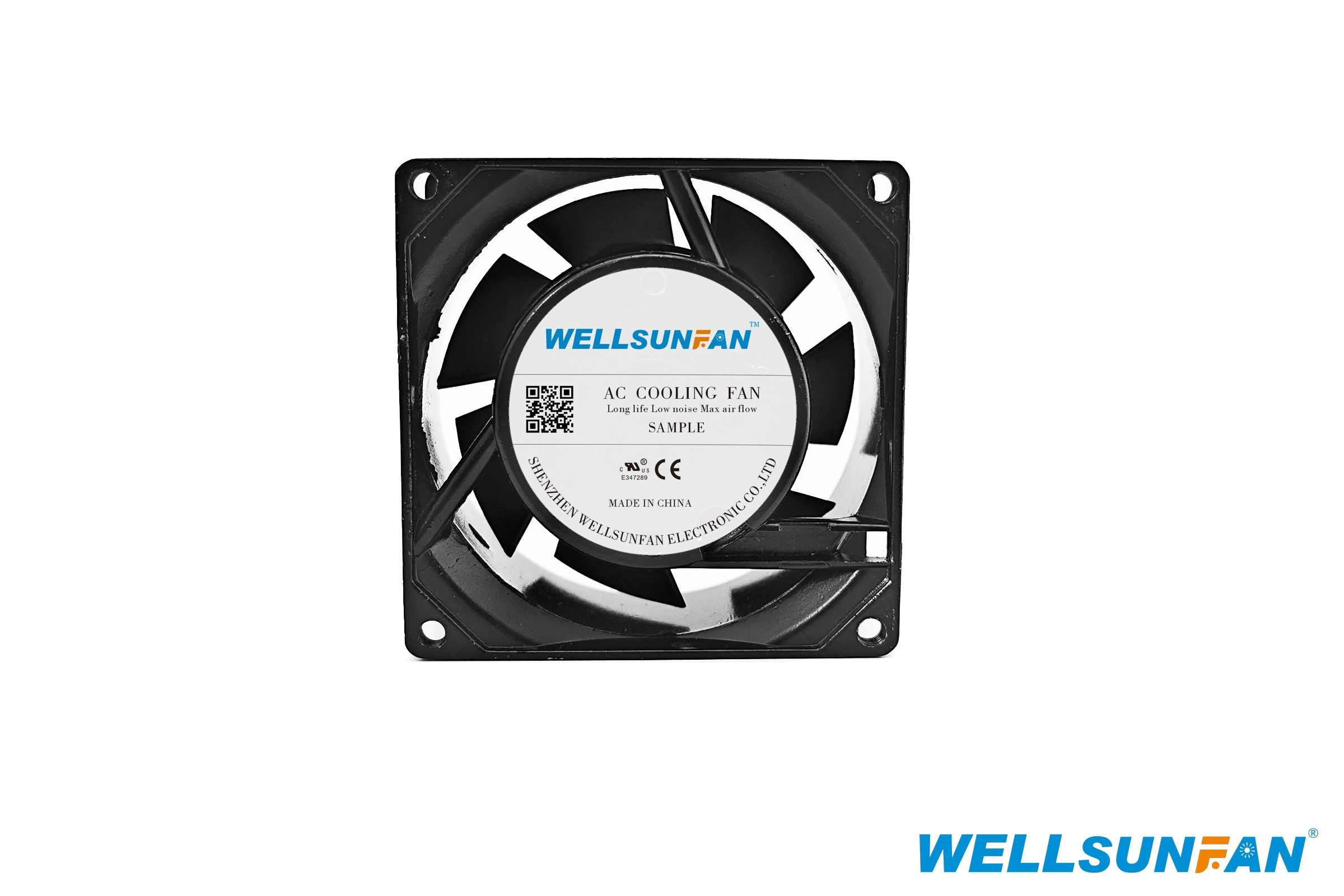 features of ac08025 cooling fan
size: 80x80x25mm (3.2x3