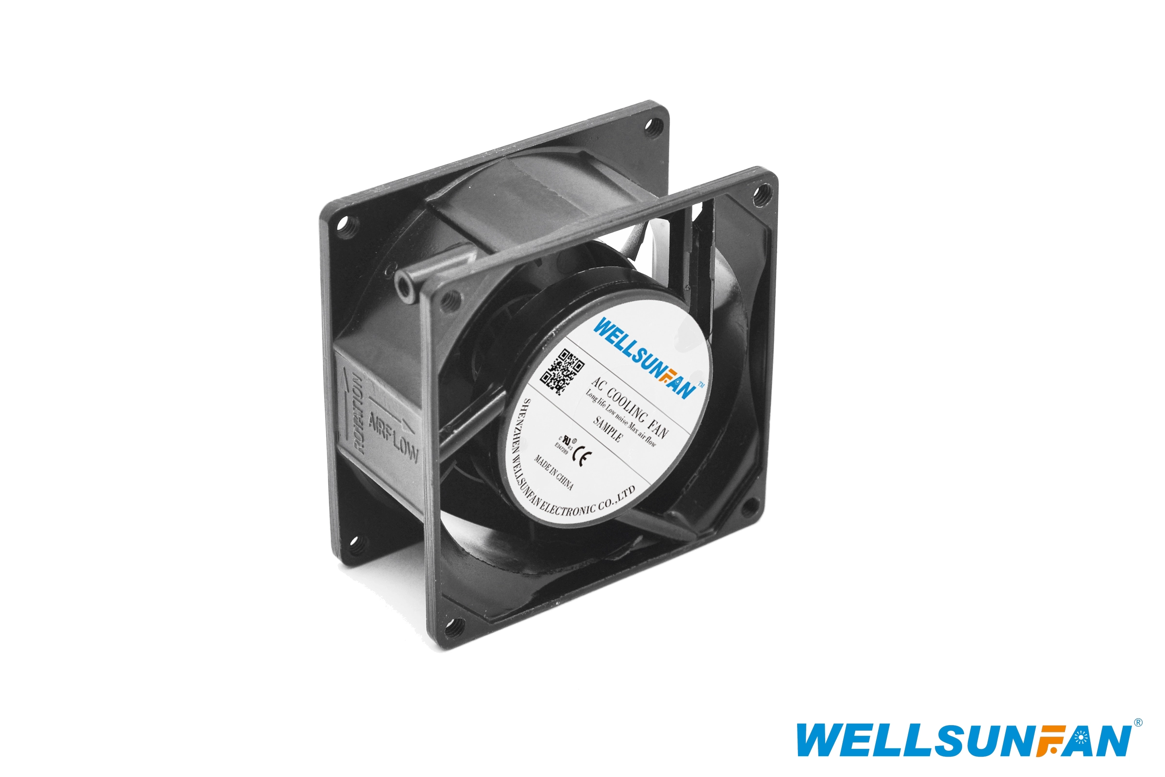 features of ac08025 cooling fan
size: 80x80x25mm (3.2x3